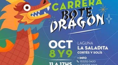 Llega la carrera de Botes Dragón a La Saladita