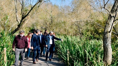Los ministros Ferraresi y Lammens visitaron la Eco Área y la zona de quintas de Avellaneda