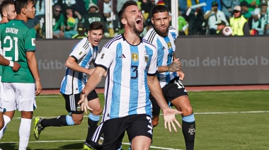 Argentina goleó 3-0 a Bolivia en la altura de La Paz
