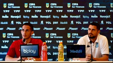 Iván Marcone y Gabriel Arias hablaron en la previa del clásico de Avellaneda