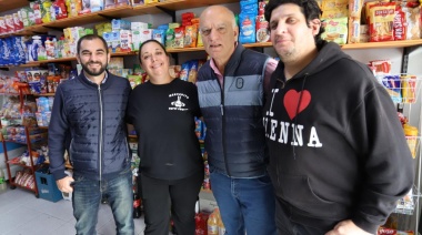 Grindetti reduce un 30% de la Tasa de Seguridad e Higiene a 1.500 comercios de barrio