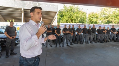 Julián Álvarez anunció el aumento salarial del 95% para trabajadores de Seguridad Ciudadana