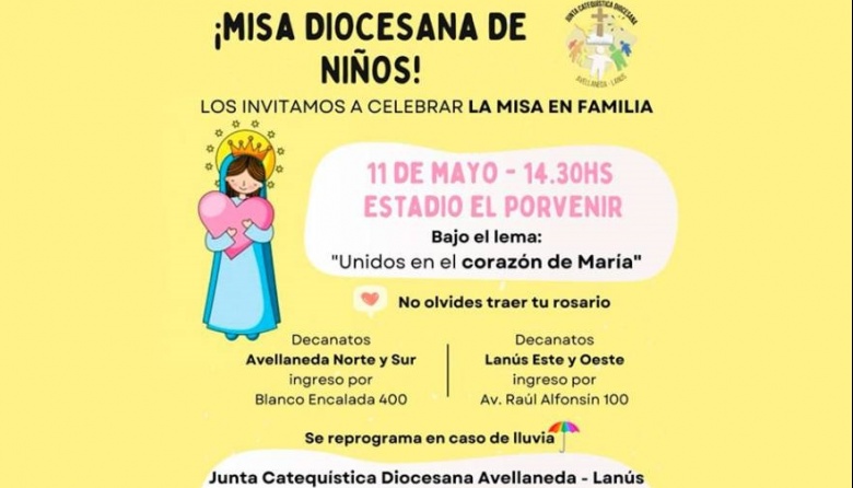 Misa diocesana de niños