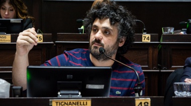 Facundo Tignanelli expresó su preocupación por el RIGI: "Quieren que Argentina vuelva a ser una colonia"
