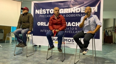 Orlando Machado recibió a Néstor Grindetti en Avellaneda