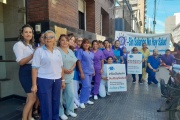 Trabajadores de la Salud realizaron un paro en sanatorios y hospitales de Avellaneda