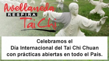 Celebración del Día Mundial del Tai Chi Chuan en Sarandí