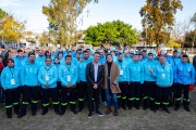 Julián Álvarez y Daniela Vilar presentaron el Programa Lanús Recicla