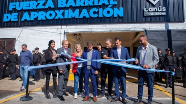 Julián Álvarez y Axel Kicillof inauguraron la nueva sede de operaciones de FBA Lanús