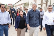 Ferraresi recibió a una delegación de Gobiernos Locales de Ecuador y El Salvador