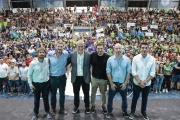Ferraresi y Lammens reinauguraron el histórico Polideportivo Gatica