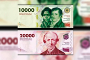 Ya circula el nuevo billete de $10.000: cómo detectar uno falso