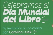 Alto Avellaneda celebra el Día del Libro con Carolina Duek