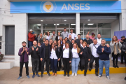 Raverta y Ferraresi inauguraron una oficina de ANSES en Dock Sud