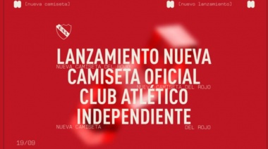 Independiente lanza su nueva camiseta con obsequios y sorteos para los fanáticos en Alto Avellaneda