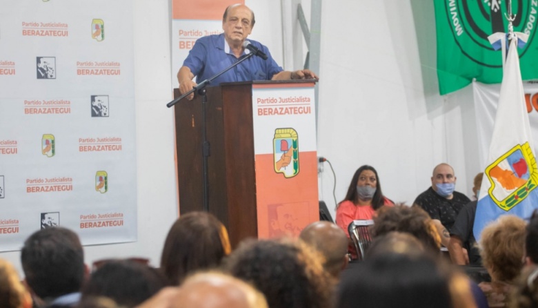 Mussi fue reelecto como Presidente del PJ Berazategui