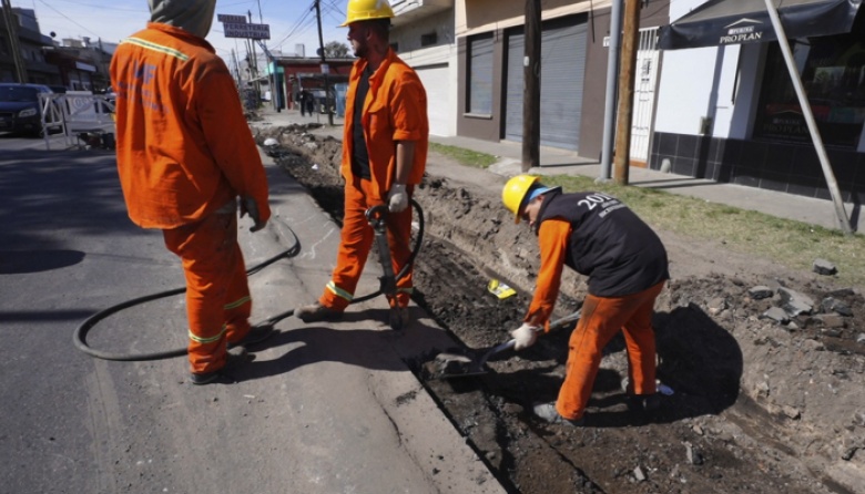 Avanzan las obras en la Ruta Provincial Nº 14 en Florencio Varela