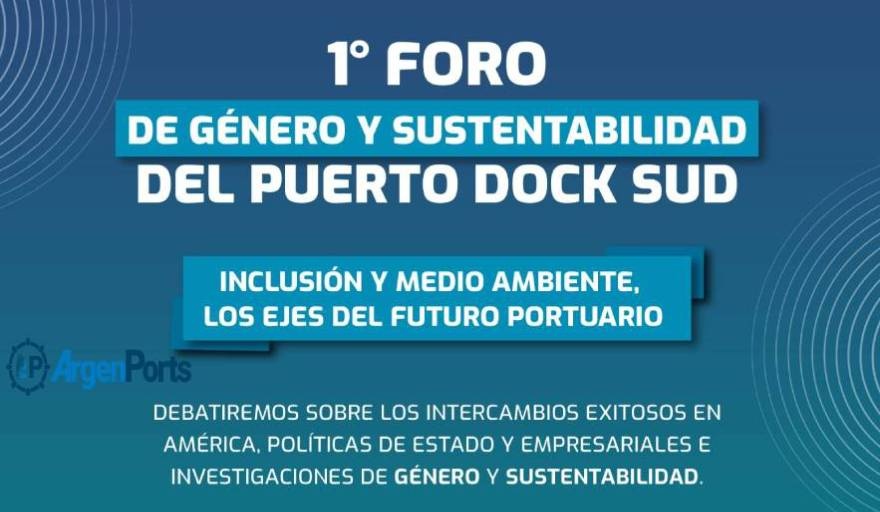 Primer Foro de Género y Sustentabilidad del Puerto Dock Sud