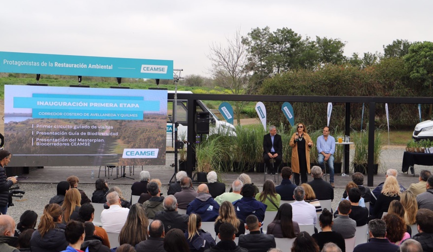 Se inauguró la primera etapa del Proyecto Corredor Costero Avellaneda–Quilmes