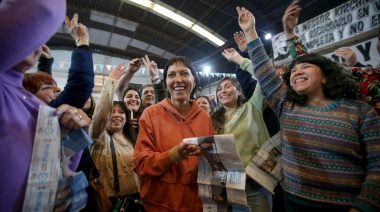 Mayra Mendoza se reunió con comerciantes y dialogó con vecinos de Quilmes Oeste