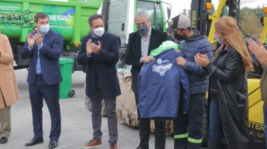 En el Día Mundial del Reciclaje los ministros Cabandié y Ferraresi visitaron el EcoPunto de Avellaneda 