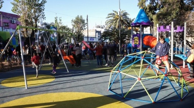 Ferraresi inauguró nuevas plazas y otro centro de monitoreo descentralizado en Piñeiro