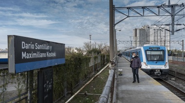 Anunciaron la renovación de la estación "Darío y Maxi", después de seis años con andenes provisorios
