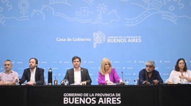 Kicillof anunció un nuevo aumento de salarios y jubilaciones