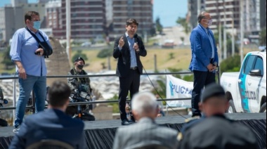 Kicillof, Berni y Montenegro encabezaron el lanzamiento del “Operativo Sol”