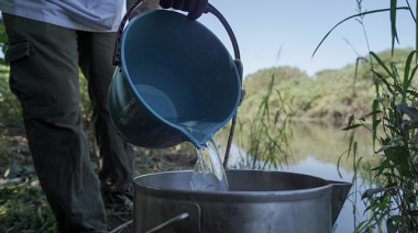 ACUMAR realizó un nuevo monitoreo de agua superficial en la Cuenca Matanza Riachuelo