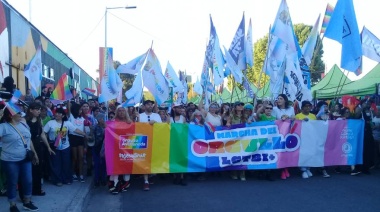 Se realizó la segunda Marcha del Orgullo LGTBI+ de Avellaneda