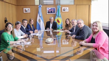 Ferraresi y Tolosa Paz firmaron convenios e inauguraron obras para la niñez en Avellaneda