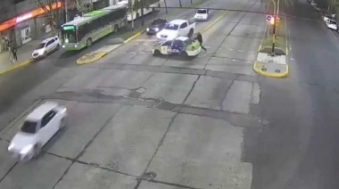 Tras una espectacular persecución detuvieron a cinco jóvenes acusados de robar dos vehículos en Avellaneda