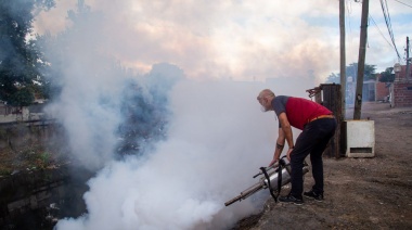 El Municipio de Quilmes realiza operativos de fumigación en todo el distrito