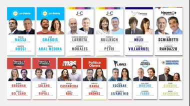 Se vienen las PASO: 35 millones de argentinos eligen candidatos a presidente