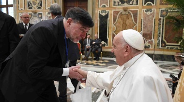 El Ing. Calzoni participó de un diálogo con el Papa Francisco junto a representantes de universidades de América Latina