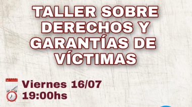 Taller virtual sobre derechos y garantías de víctimas de hechos delictivos