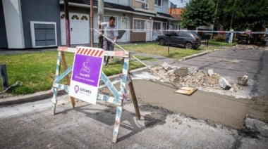 Continúan las obras de bacheo en distintos barrios de Quilmes