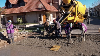 El Municipio de Quilmes continúa con los trabajos de bacheo en Quilmes Oeste