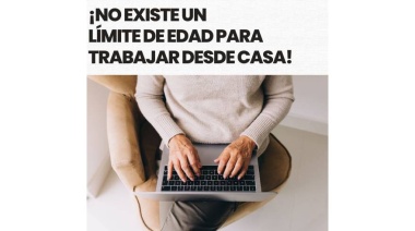 ¡No existe un límite de edad para trabajar desde casa!