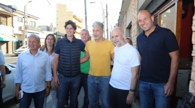 Larreta, Santilli, Lousteau y Molina visitaron Avellaneda para apoyar a Machado