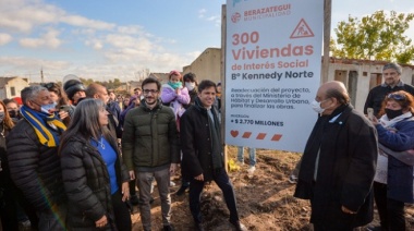 Kicillof y Mussi recorrieron los avances de obras de infraestructura en Berazategui
