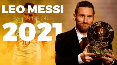 Messi ganó el Balón de Oro 2021, el séptimo de su carrera