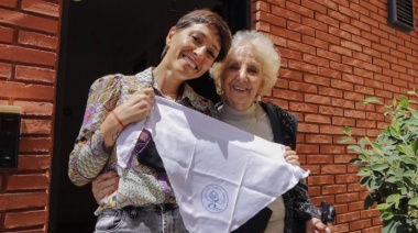 Mayra Mendoza recibió a Estela de Carlotto en Quilmes