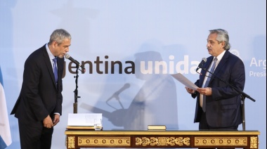 Ferraresi asumió como ministro de Desarrollo Territorial y Hábitat