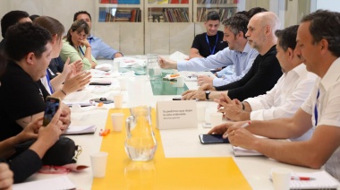 Rodríguez Larreta recibió a dirigentes de la Provincia