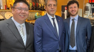 Ferraresi destacó el rol que tendrá Luca Bertolotto por sus fuertes vínculos comerciales con China 