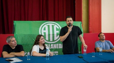 González Santalla participó del reconocimiento a las trabajadoras y trabajadores de ATE Salud