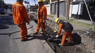 Avanzan las obras en la Ruta Provincial Nº 14 en Florencio Varela