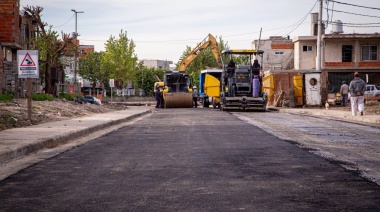 Ingresa en su etapa final la obra del entubamiento del Canal Cordero en Bernal Oeste